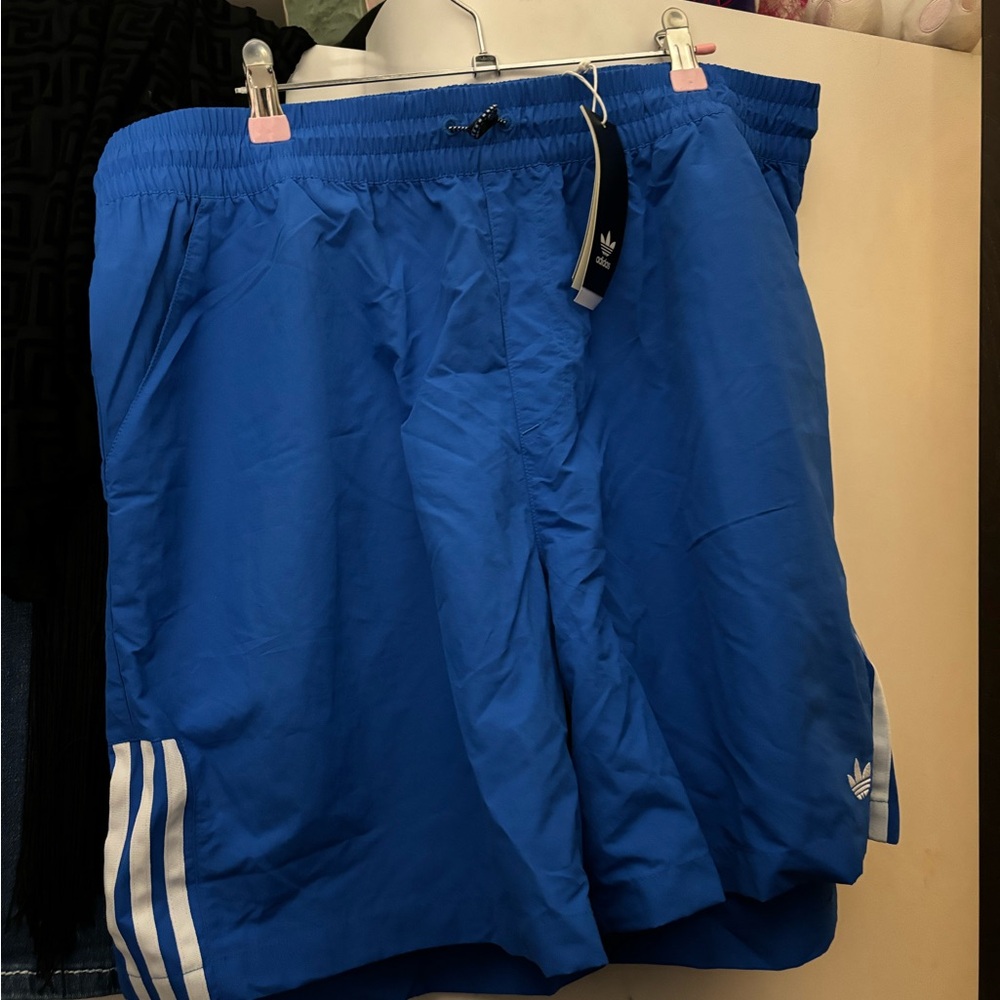 Adidas Blue Athletic Shorts